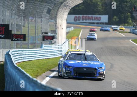 Ryan Preece (41), pilote de la Coupe NASCAR, court pour le Go Bowling au Glen au Watkins Glen International à Watkins Glen NY Banque D'Images