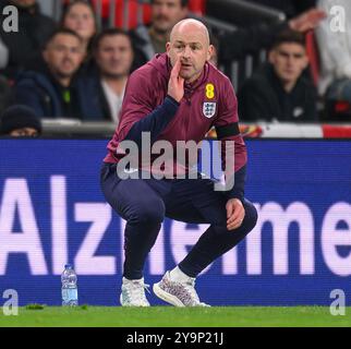 10 oct. 2024 - Angleterre v Grèce - UEFA Nations League - Wembley. Lee Carsley, manager anglais photo : Mark pain / Alamy Live News Banque D'Images