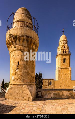 Abbaye de Dormition, Église byzantine, Mont Sion, Jérusalem, Israël,Moyen-Orient Banque D'Images