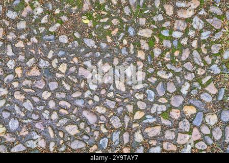 La texture de fond pavées.Badapest. Banque D'Images