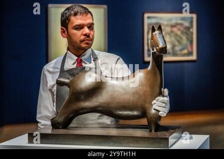 Londres, Royaume-Uni. 11 octobre 2024. Avant-première de la soirée d'art britannique et irlandais moderne à Christie's, Londres. La vente aura lieu le soir du 16 octobre. Crédit : Guy Bell/Alamy Live News Banque D'Images