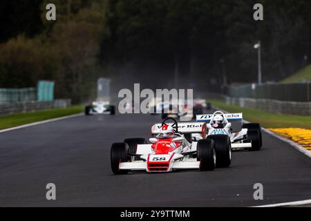 Francorchamps (Belgique), 28 septembre 2024, #58 Shadow Dn9A (1978) Sergison Ewen (GbR) Masters Racing Legends - F1 Cars 1966 - 1985 pendant les six heures de Spa, circuit de Spa-Francorchamps (Belgique) le 28 septembre 2024 Banque D'Images