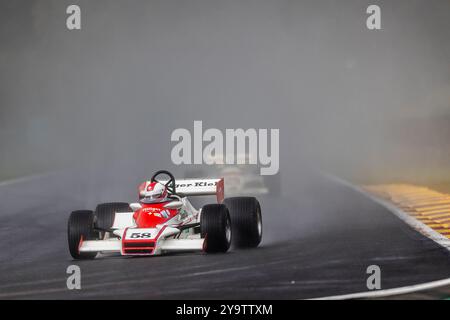 Francorchamps (Belgique), 28 septembre 2024, #58 Shadow Dn9A (1978) Sergison Ewen (GbR) Masters Racing Legends - F1 Cars 1966 - 1985 pendant les six heures de Spa, circuit de Spa-Francorchamps (Belgique) le 28 septembre 2024 Banque D'Images