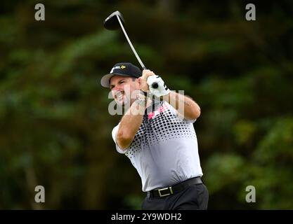 20 juil. 2019 ; Rory Sabbatini tees de la 5e manche du tournoi de golf Open Championship au Royal Portrush Golf Club - Dunluce course. Portrush, Irlande du Nord. Banque D'Images