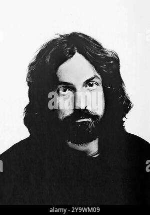 Nick Mason. Portrait de Nicholas Berkeley Mason (né en 1944), batteur du groupe de rock britannique Pink Floyd, 1971. Banque D'Images