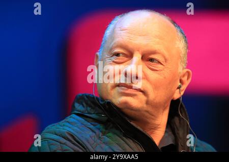 Trente, Trentin, Italie. 11 octobre 2024. Festival sportif « Born to Win » de trente ; Frederic Vasseur, principal de Ferarri F1, crédit : action plus Sports/Alamy Live News Banque D'Images