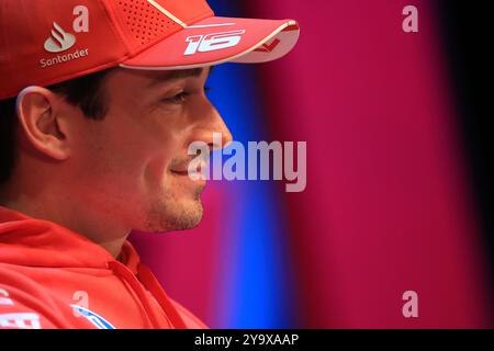 Trente, Trentin, Italie. 11 octobre 2024. Festival sportif Born to Win de trente ; Charles Leclerc, pilote de F1 Ferarri, crédit : action plus Sports/Alamy Live News Banque D'Images