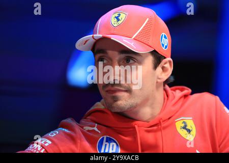 Trente, Trentin, Italie. 11 octobre 2024. Festival sportif Born to Win de trente ; Charles Leclerc, pilote de F1 Ferarri, crédit : action plus Sports/Alamy Live News Banque D'Images