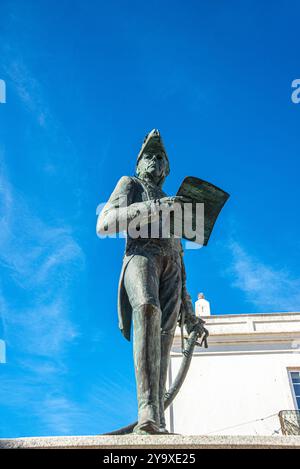 Monument au général Francisco de Copons y Navia Banque D'Images