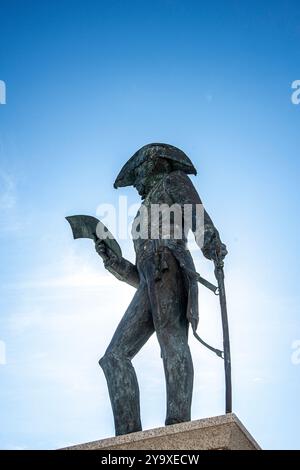 Monument au général Francisco de Copons y Navia Banque D'Images