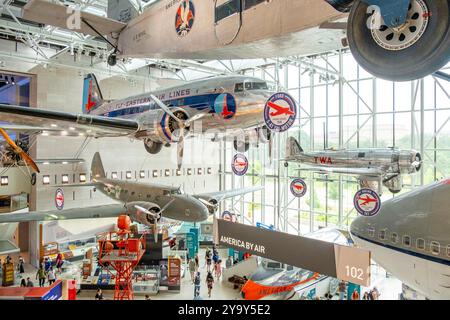 États-Unis, Washington DC, National Air and Space Museum Banque D'Images