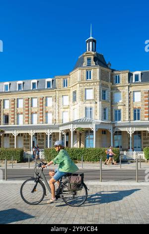 France, Loire Atlantique, Pornichet, station balnéaire de la Côte d’amour, Grand Hôtel de l’Océan ouvert en 1882 Banque D'Images