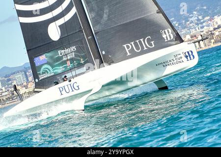 Barcelone, Espagne. 10 octobre 2024. CRÉDIT PHOTO : © Alexander Panzeri/PPL crédit : PPL Limited/Alamy Live News Banque D'Images