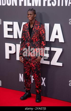 Londres, Royaume-Uni. 11 octobre 2024. Callum Daniel assiste au Gala "Emilia Perez" pendant le 68ème Festival du film de Londres BFI au Royal Festival Hall. (Photo de Loredana Sangiuliano/SOPA images/Sipa USA) crédit : Sipa USA/Alamy Live News Banque D'Images