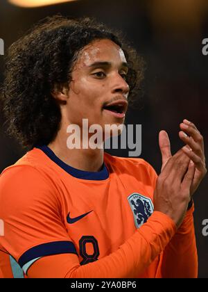 ALMELO - Gjivai Zechiel de Hollande U21 lors du match amical Interland entre les pays-Bas O21 et le Mexique O21 au stade Erve Asito le 10 octobre 2024 à Almelo, pays-Bas. ANP | Hollandse Hoogte | GERRIT VAN KEULEN Banque D'Images