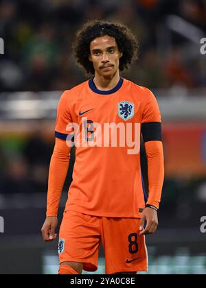ALMELO - Gjivai Zechiel de Hollande U21 lors du match amical Interland entre les pays-Bas O21 et le Mexique O21 au stade Erve Asito le 10 octobre 2024 à Almelo, pays-Bas. ANP | Hollandse Hoogte | GERRIT VAN KEULEN Banque D'Images