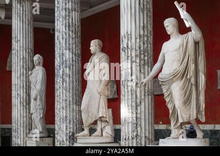 Collection de sculptures anciennes, NY Carlsberg Glyptotek ou New Carlsberg Glyptothek, Musée d'art de sculpture et de peinture, Copenhague, Danemark, Europ Banque D'Images