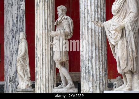 Collection de sculptures anciennes, NY Carlsberg Glyptotek ou New Carlsberg Glyptothek, Musée d'art de sculpture et de peinture, Copenhague, Danemark, Europ Banque D'Images