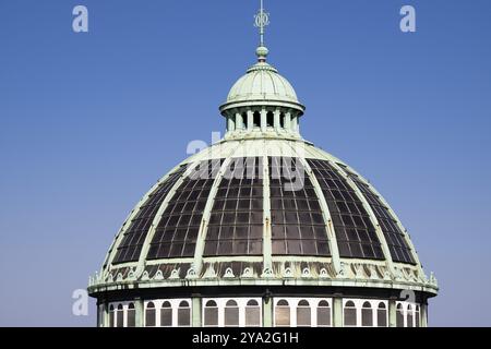 Dôme du NY Carlsberg Glyptotek ou New Carlsberg Glyptothek, musée d'art pour la sculpture et la peinture, architectes Vilhelm Dahlerup et Hack Kampmann, Banque D'Images