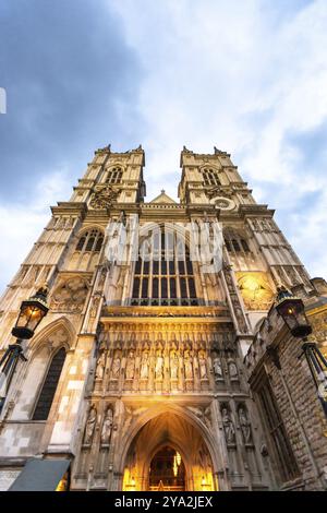 Abbaye de Westminster, collégiale St Peter à Westminster à Londres, Royaume-Uni Banque D'Images