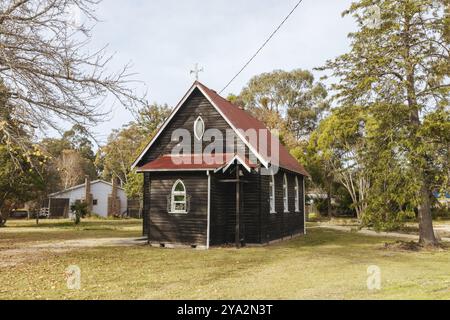 CANN RIVER, AUSTRALIE, MAI 30 2024 : le pittoresque township de Cann River par un après-midi d'automne frais à Victoria, Australie, Océanie Banque D'Images