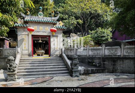 Célèbre monument a-ma ama porte d'entrée du temple chinois à macao macao Banque D'Images