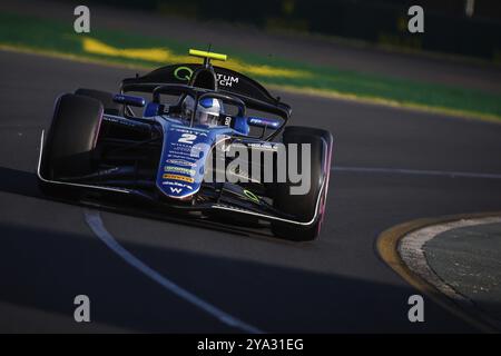 MELBOURNE, AUSTRALIE, 22 MARS : Zak O'Sullivan de Grande-Bretagne et Art Grand Prix lors des qualifications au Grand Prix d'Australie de formule 2 2024 à Al Banque D'Images