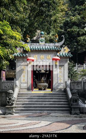 Célèbre monument a-ma ama porte d'entrée du temple chinois à macao macao Banque D'Images