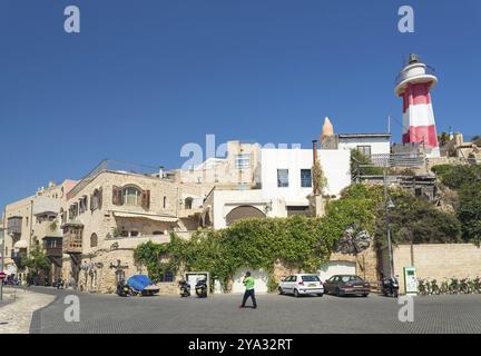 Maisons traditionnelles à jaffa tel aviv israël Banque D'Images