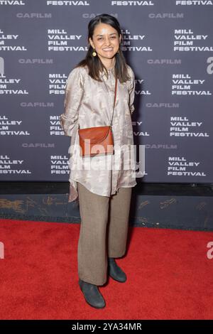 Le réalisateur Payal Kapadia assiste à la projection de « All We Imagine as Light » lors du 47e Festival du film de Mill Valley au Smith Rafael film Center le 11 octobre 2024 à San Rafael, Californie. Photo : Picture Happy/imageSPACE pour MVFF crédit : Imagespace/Alamy Live News Banque D'Images