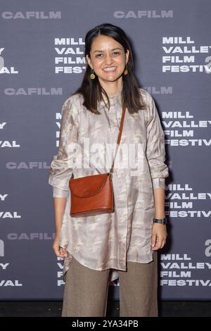 Le réalisateur Payal Kapadia assiste à la projection de « All We Imagine as Light » lors du 47e Festival du film de Mill Valley au Smith Rafael film Center le 11 octobre 2024 à San Rafael, Californie. Photo : Picture Happy/imageSPACE pour MVFF crédit : Imagespace/Alamy Live News Banque D'Images