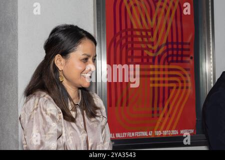 Le réalisateur Payal Kapadia assiste à la projection de « All We Imagine as Light » lors du 47e Festival du film de Mill Valley au Smith Rafael film Center le 11 octobre 2024 à San Rafael, Californie. Photo : Picture Happy/imageSPACE pour MVFF crédit : Imagespace/Alamy Live News Banque D'Images