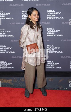 Le réalisateur Payal Kapadia assiste à la projection de « All We Imagine as Light » lors du 47e Festival du film de Mill Valley au Smith Rafael film Center le 11 octobre 2024 à San Rafael, Californie. Photo : Picture Happy/imageSPACE pour MVFF crédit : Imagespace/Alamy Live News Banque D'Images