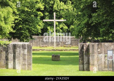 Traversez dans le monastère de hirsau près de calw dans la forêt noire Banque D'Images