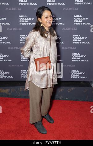 Le réalisateur Payal Kapadia assiste à la projection de « All We Imagine as Light » lors du 47e Festival du film de Mill Valley au Smith Rafael film Center le 11 octobre 2024 à San Rafael, Californie. Photo : Picture Happy/imageSPACE pour MVFF/SIPA USA crédit : SIPA USA/Alamy Live News Banque D'Images