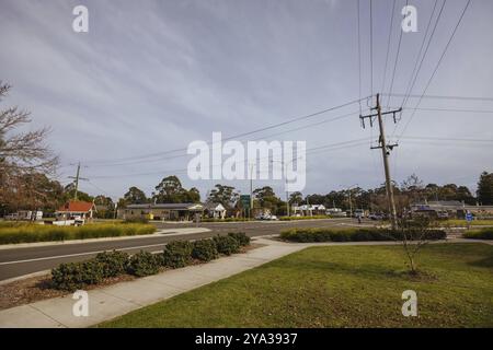 CANN RIVER, AUSTRALIE, MAI 30 2024 : le pittoresque township de Cann River par un après-midi d'automne frais à Victoria, Australie, Océanie Banque D'Images