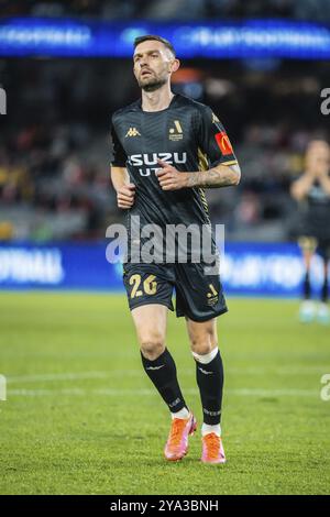 MELBOURNE, AUSTRALIE, 24 MAI : Jay O'Shea de A-League All Stars Men alors qu'il affrontait Newcastle United pendant la semaine mondiale de football au Marvel Stadium O. Banque D'Images