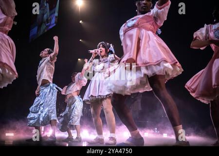 Melanie Martinez se produisant au Palau Sant Jordi, Barcelone 05.10.2024. Photographe : ALE Espaliat Banque D'Images