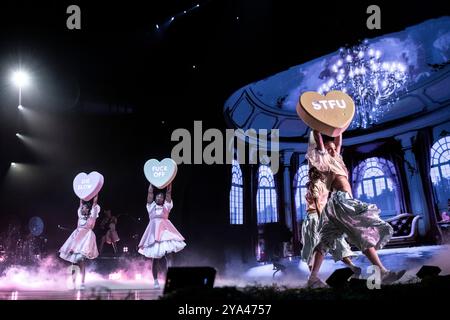 Melanie Martinez se produisant au Palau Sant Jordi, Barcelone 05.10.2024. Photographe : ALE Espaliat Banque D'Images