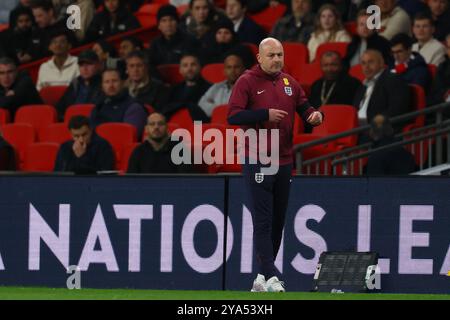 Entraîneur-chef intérimaire d'Angleterre, Lee Carsley - Angleterre v Grèce, UEFA Nations League, stade de Wembley, Londres, Royaume-Uni - 10 octobre 2024 usage éditorial uniquement Banque D'Images