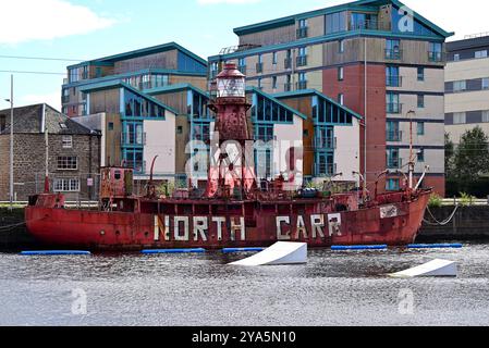 Autour du Royaume-Uni - North Carr Lightship, Dundee Banque D'Images