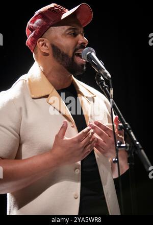 Adrian Hansel et aura Mitchell, présentation du West End, Shaw Theatre, Londres © Clarissa Debenham (film Free Photography) / Alamy Banque D'Images