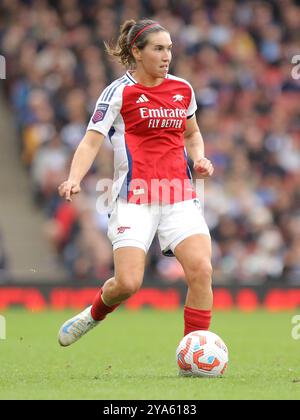 North London, Royaume-Uni. 12 octobre 2024. North London, Angleterre, 12 octobre 2024 : Mariona Caldentey (8 Arsenal) lors du match de Super League des Barclays entre Arsenal et Chelsea au stade Emirates à North London, Angleterre. (Jay Patel/SPP) crédit : photo de presse sportive SPP. /Alamy Live News Banque D'Images