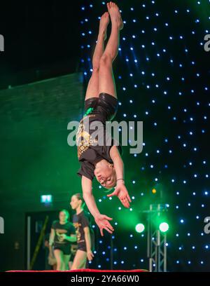 Brentwood Essex 12 octobre 2024 Festival de gymnastique de Londres 2024 crédit : Ian Davidson/Alamy Live News Banque D'Images