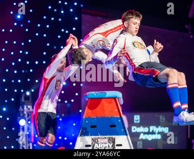 Brentwood Essex 12 octobre 2024 Festival de gymnastique de Londres 2024 crédit : Ian Davidson/Alamy Live News Banque D'Images