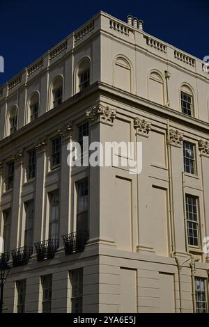 Brunswick Villas, Brighton et Hove, East Sussex Royaume-Uni Banque D'Images