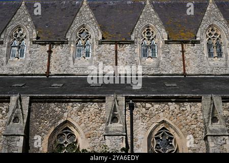 Brunswick Villas, Brighton et Hove, East Sussex Royaume-Uni Banque D'Images