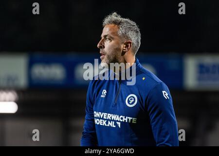 VELSEN, 12-10-2024, 711 Stadion. Football néerlandais, Keuken Kampioen Divisie, saison 2024/2025. Match entre Telstar - de Graafschap. Ralf Seuntjens, joueur de Graafschap, pendant l'échauffement. Crédit : Pro Shots/Alamy Live News Banque D'Images