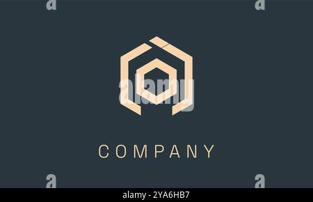 Services personnalisés de conception de logo propre et moderne pour l'image de marque d'entreprise, adaptés aux entreprises professionnelles à la recherche d'un élégant, intemporel Illustration de Vecteur