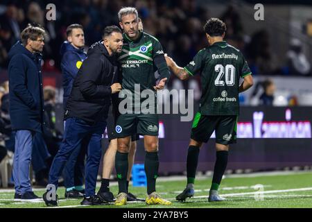 VELSEN, 12-10-2024, 711 Stadion. Football néerlandais, Keuken Kampioen Divisie, saison 2024/2025. Match entre Telstar - de Graafschap. Ralf Seuntjens, joueur de Graafschap. Crédit : Pro Shots/Alamy Live News Banque D'Images